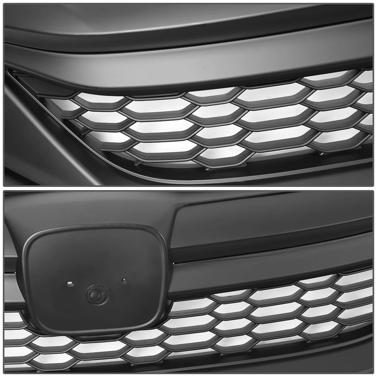 Front Upper Bumper Sport Mesh Grille for Honda Accord 2016–2017