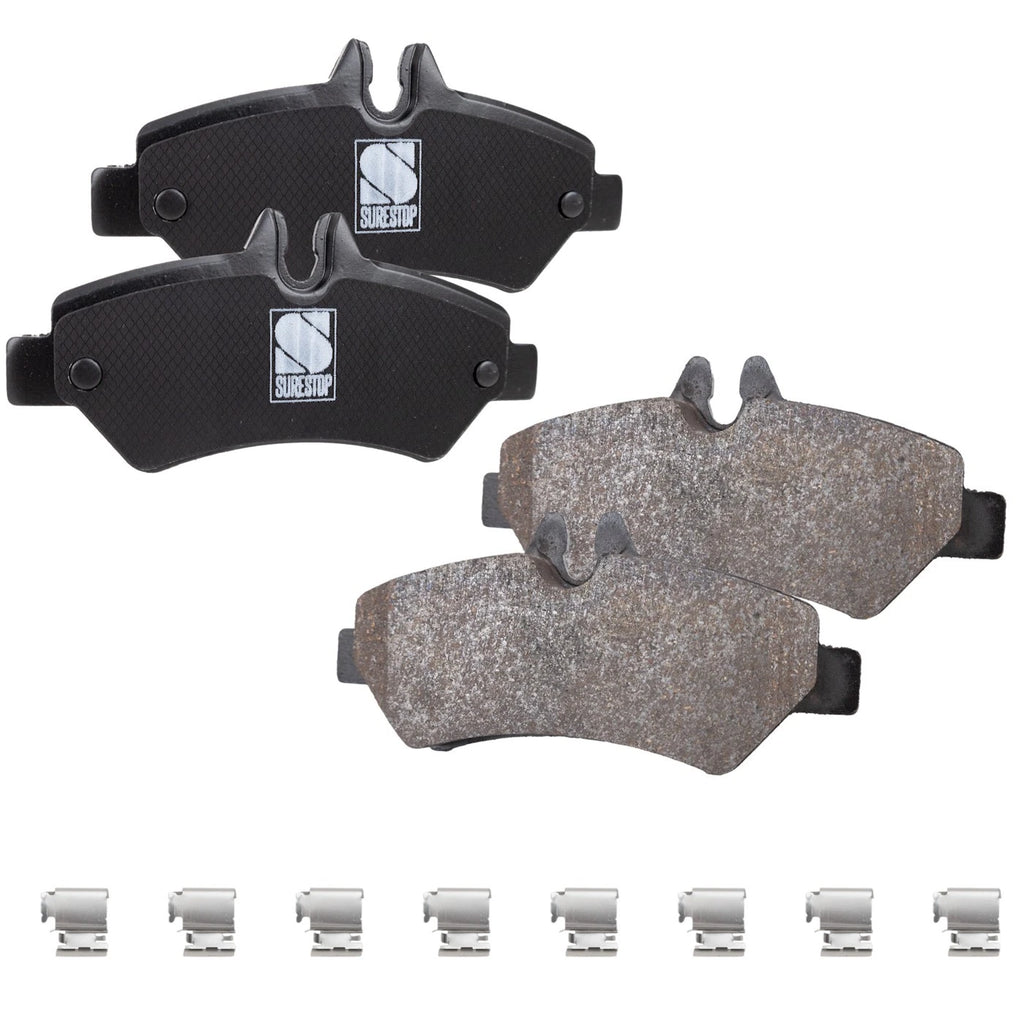 Rear Brake Pad Set for Mercedes Benz Sprinter 2500 3500 (2010–2018)