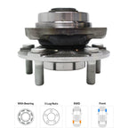 Wheel Hubs for Infiniti G35 (2003–2007) Front Left & Right 5 Lug with Bearing