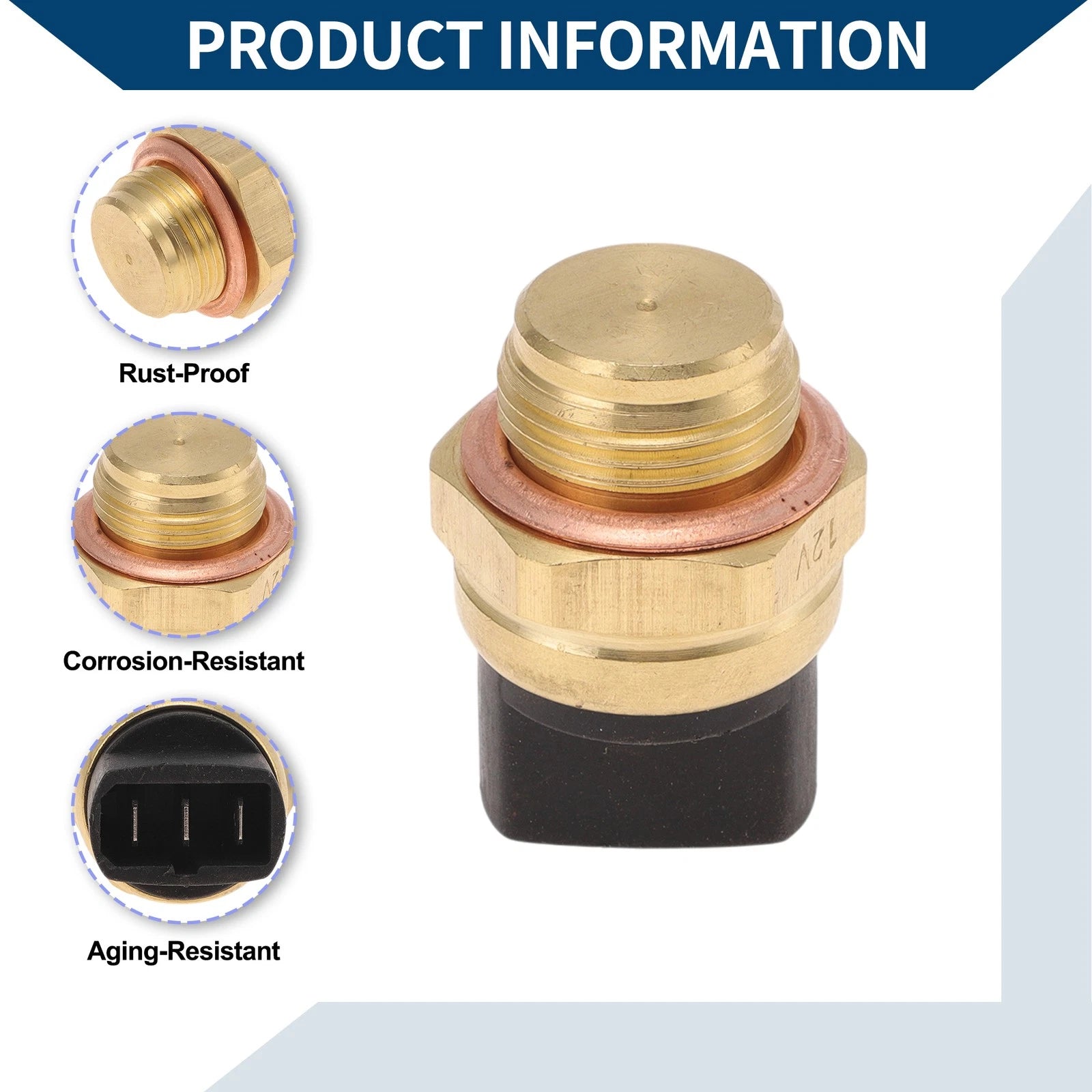Engine Coolant Temperature Sensor for Audi VW (2000–2005) No. 321959481A