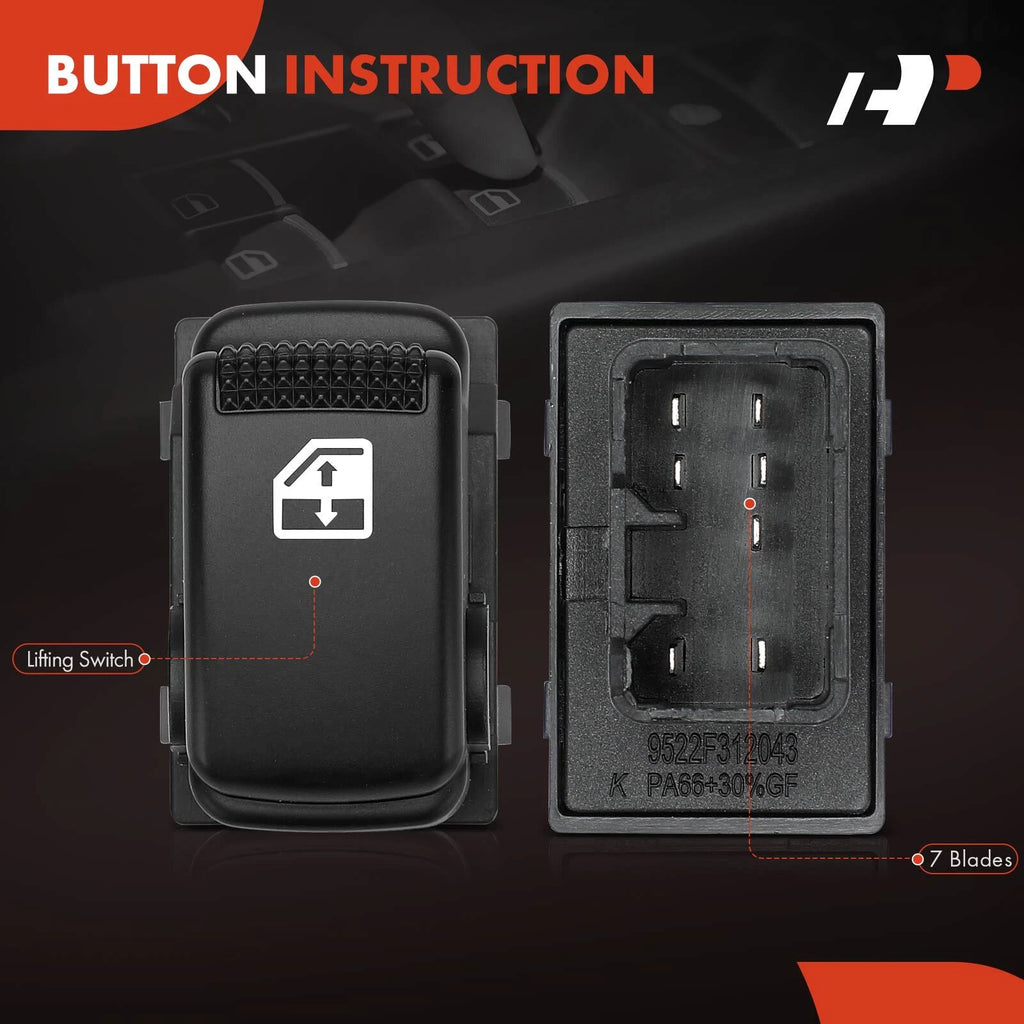Power Window Switch for Kia Sorento (2008-2009)