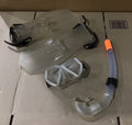 Solstice Swimline Mask Snorkel & Fins Set with Mesh Bag for 5-7 (99205-57-GY)
