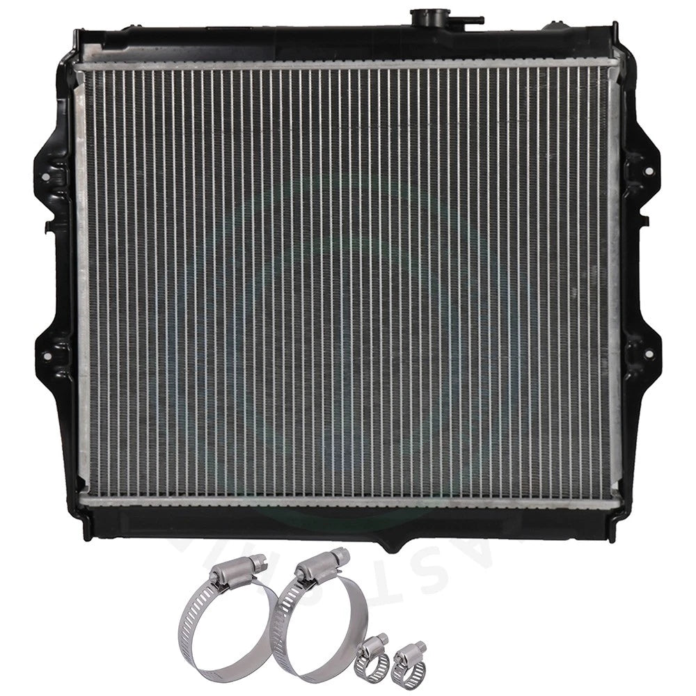 Radiator for Toyota Pickup 4Runner (1989–1994) with Oil Hose Clamps Kit