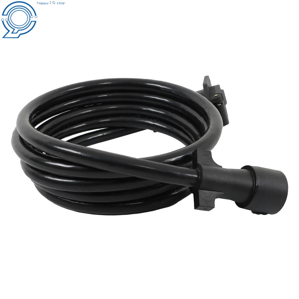 7 Pin Trailer Plug Extension Cord for RV Gooseneck (10ft)