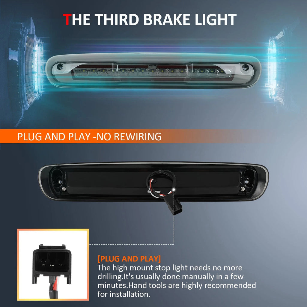LED Third Brake Light for GMC Sierra 1500 2500HD (2007-2013)