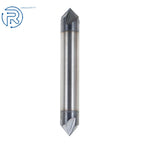 Chamfer Mill 3/8" 4 Flute 90 Degree Double End for Precision Cutting
