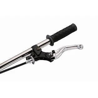 ASV C5 Silver Shorty Clutch Lever for Suzuki GSX-R 1000 (2005–2006)