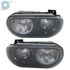 Halogen Headlights Pair for Dodge Challenger (2008-2014) Clear