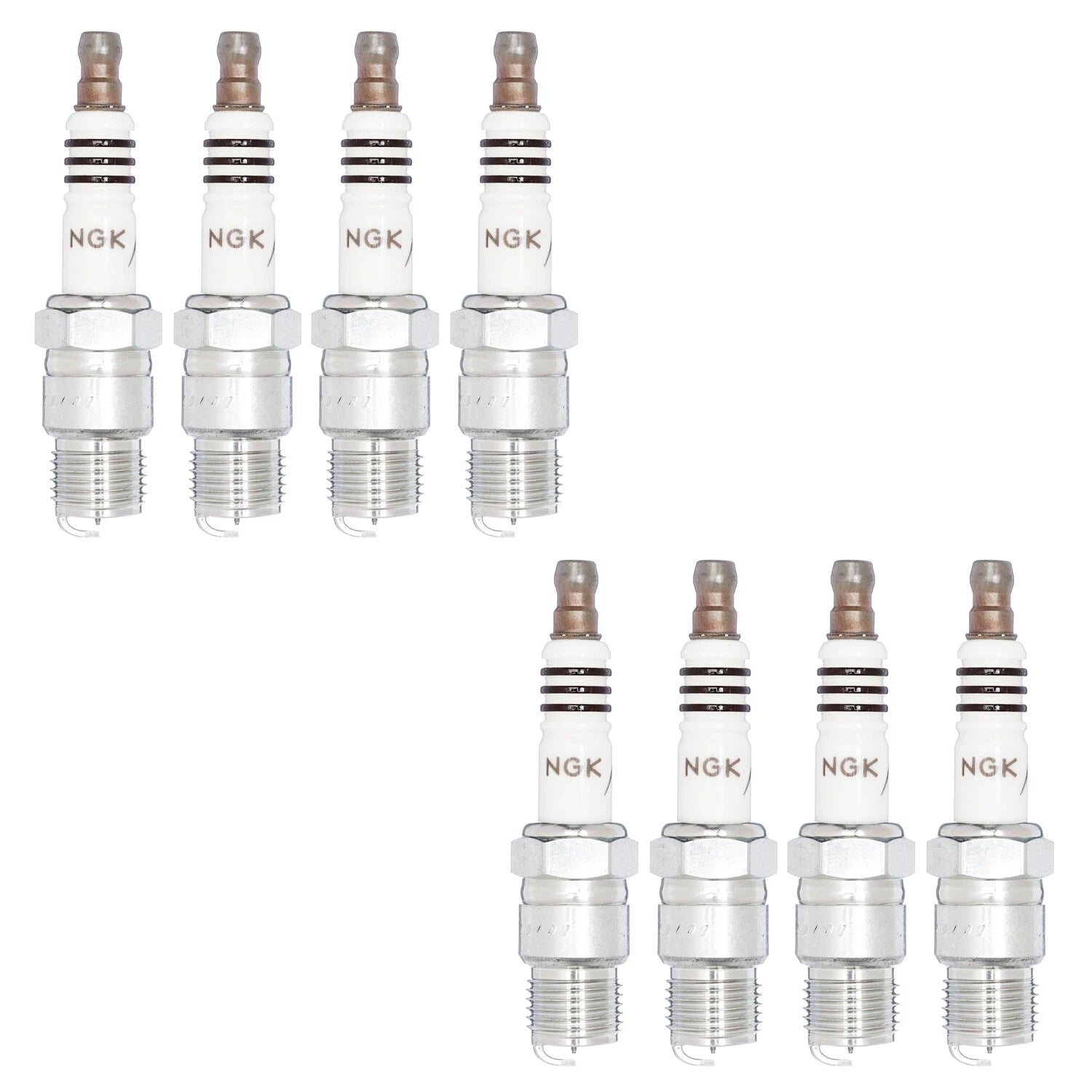 Set of 8 NGK Iridium IX Spark Plugs 7588 for Bel Air C10 Sprint Jimmy V8