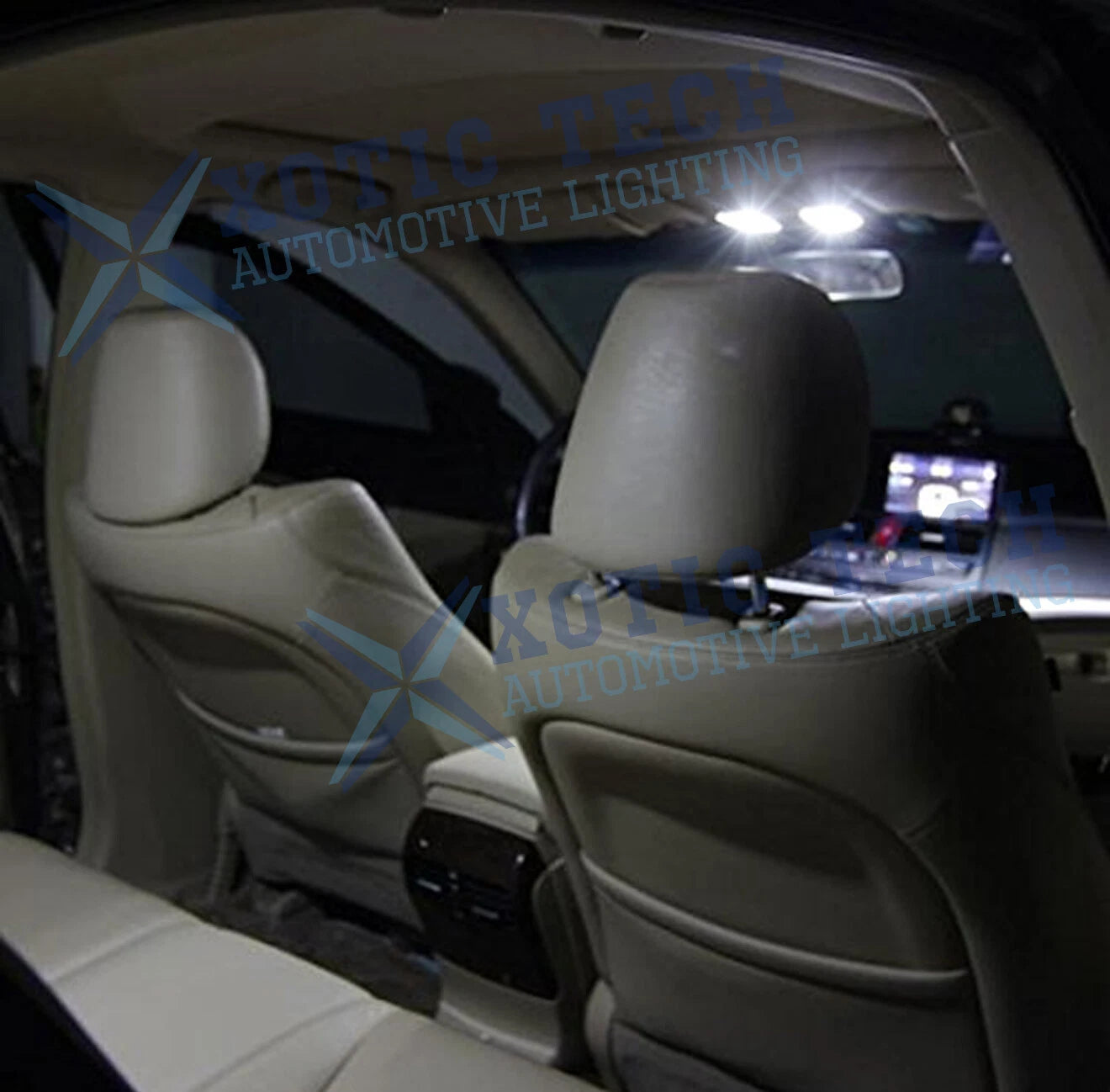 4x LED White Full Interior Lights for 2006-2010 Dodge Charger