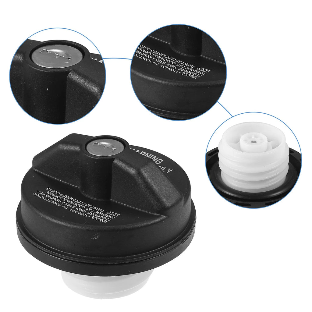 Fuel Tank Filler Cap Cover for RAM 1500 2500 3500 (2011–2016) 20968135, 718844785617