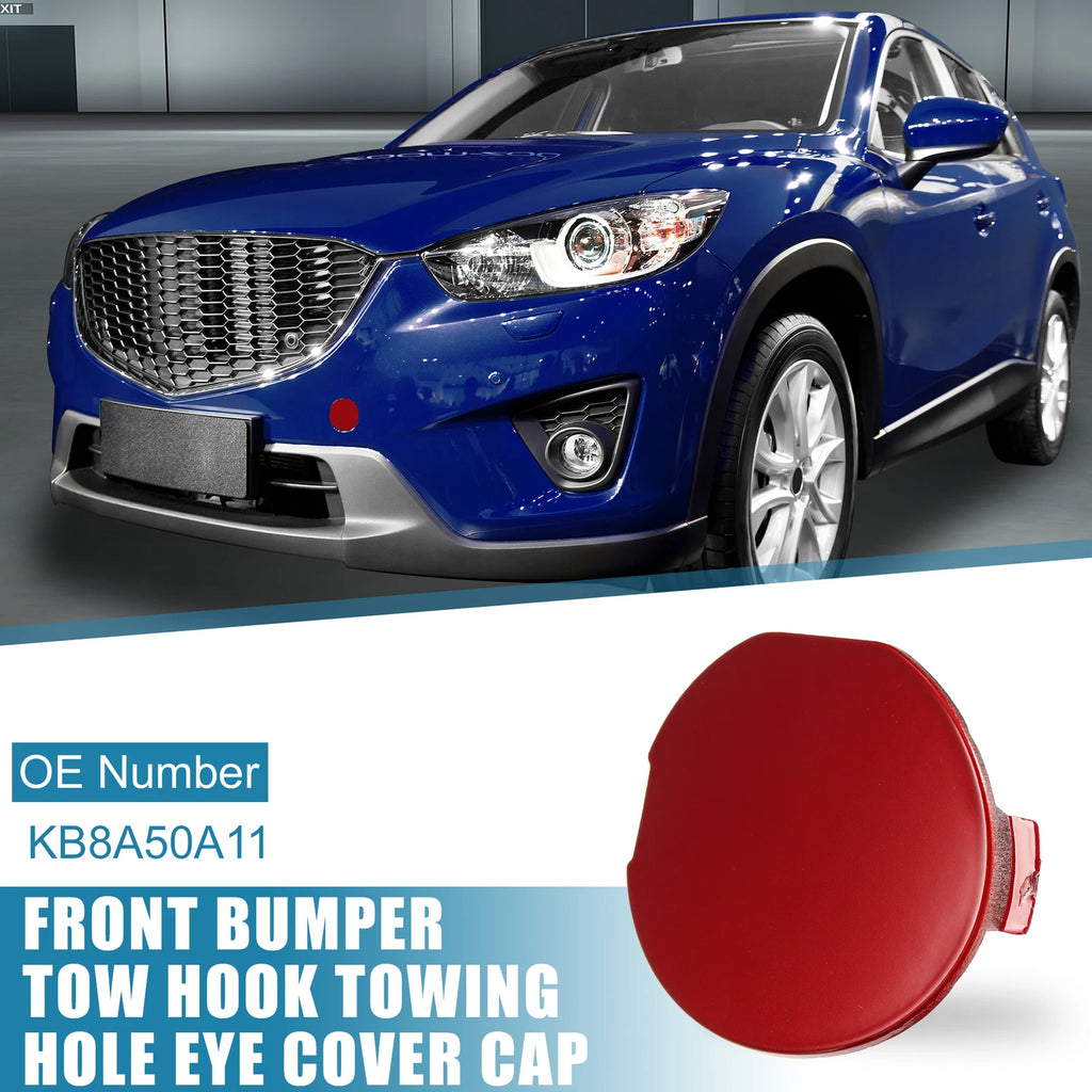 Tow Hook Cover for Mazda CX-5 (2017–2021) - Red