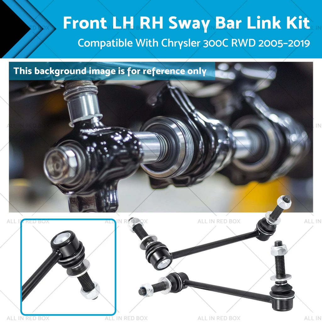 Pair Front Sway Bar Links for Chrysler 300C RWD (2005–2019) LH RH