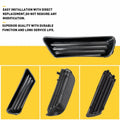 Set of 2 Front Bumper Fog Light Lamp Hole Covers for 2007-2009 Toyota Camry