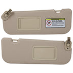 Sun Visor Set for Hyundai Elantra 2011–2014 (Tan)