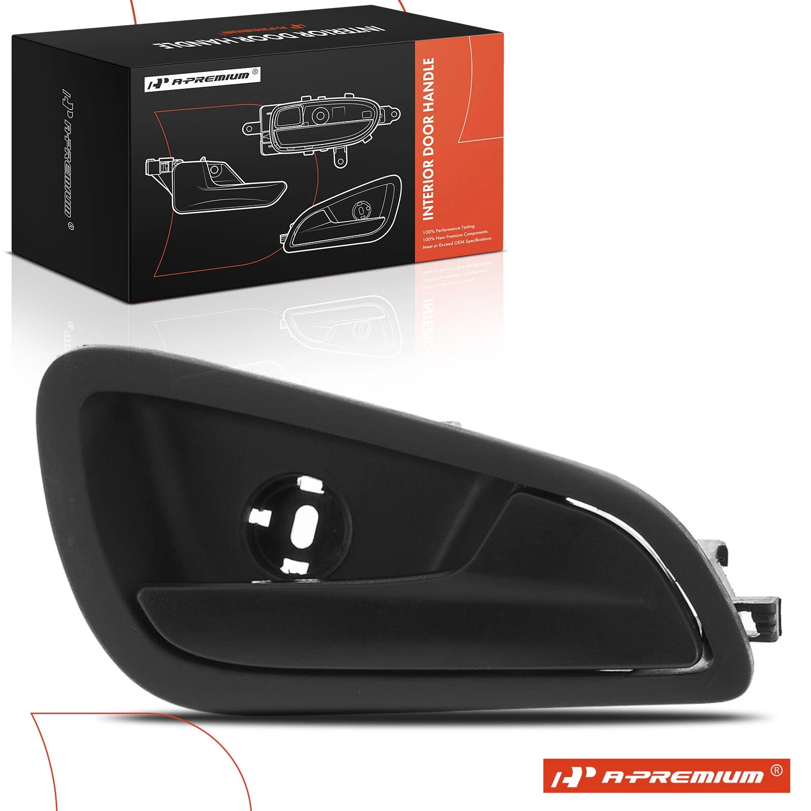 Right Black Interior Door Handle for Ford Focus (2012–2015)