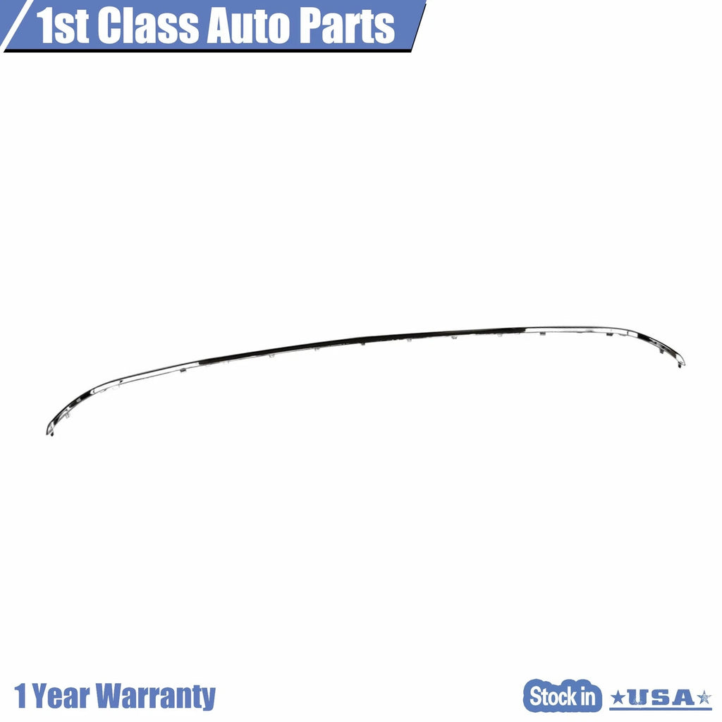 Rear Lower Chrome Bumper Cover Molding for Mercedes-Benz E350 E400 E550 E63 (2014-2016)