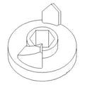 Coupling Horizontal Unloading Auger for John Deere 9660 STS, 9760 STS, 9860 STS (2004–2007)