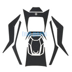 Tank Pad Protector Grip Sticker for Sym Husky ADV300 (2023–2025)