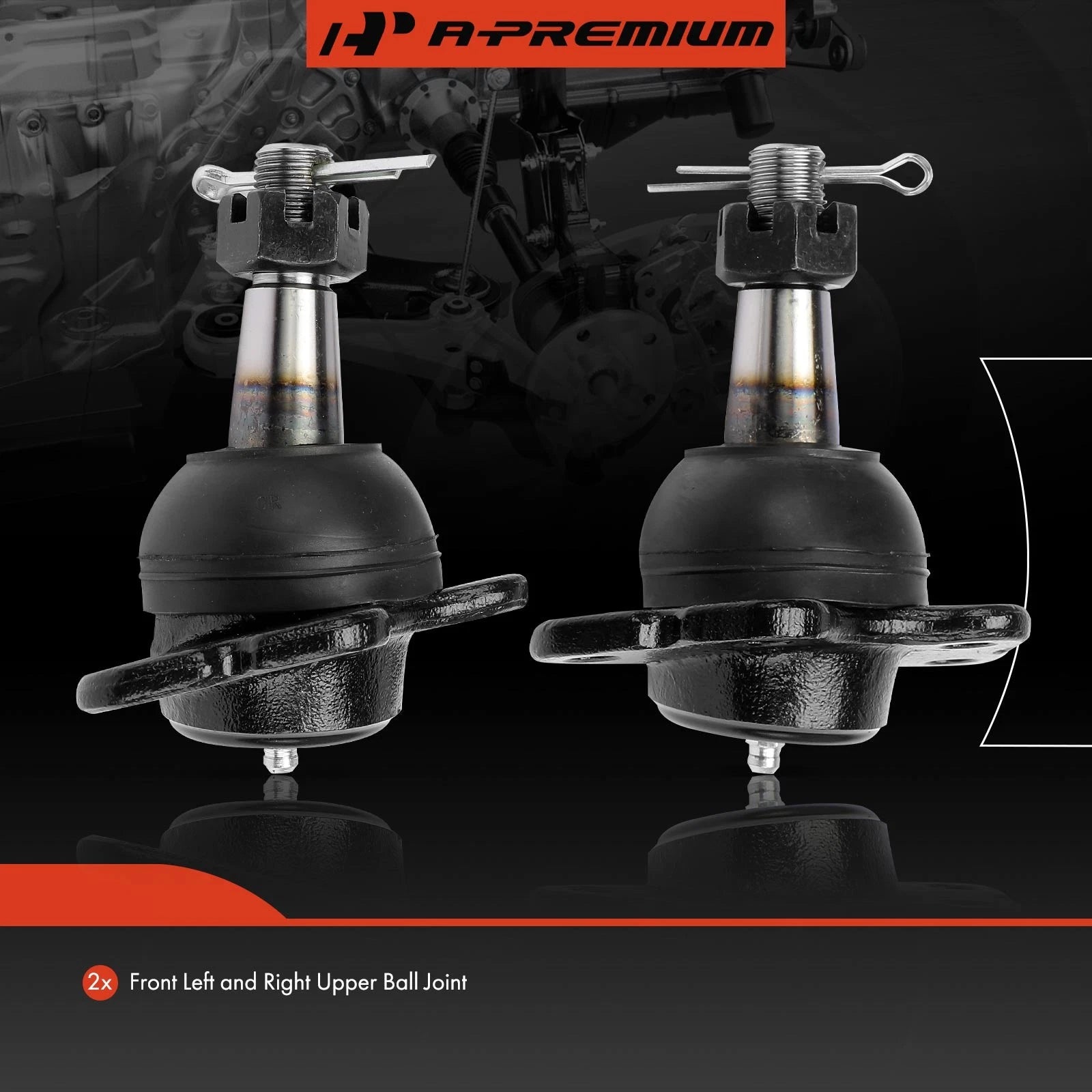 2X Front Upper Ball Joint for Chevy Tahoe GMC Yukon (1995-1999)