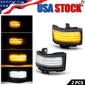 2X Switchback LED Towing Mirror Lights for Ford Super Duty (2017â2022)