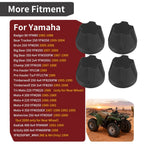 4x Wheel Hub Caps for Yamaha Moto-4 (1985–1988)