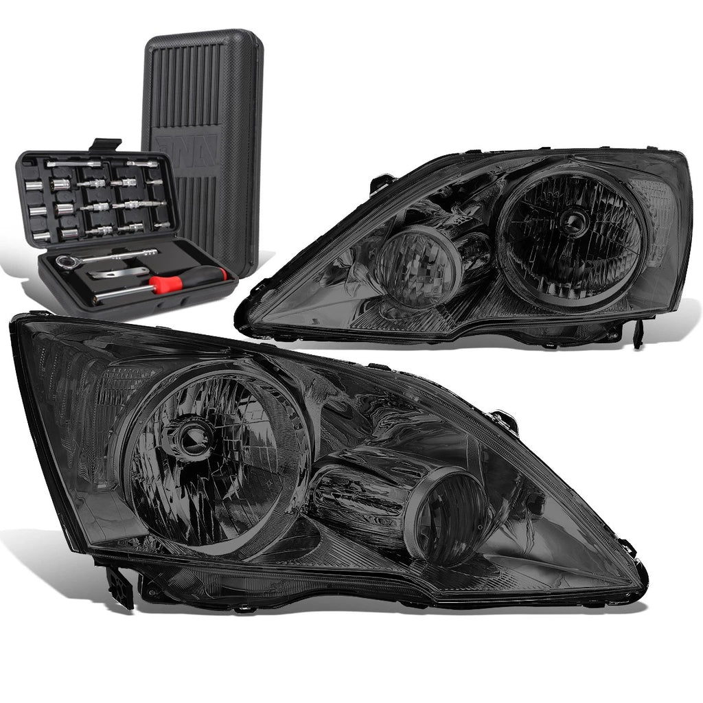 OE Style Smoked Clear Signal Headlights for Honda CR-V (2007–2011)