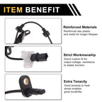 ABS Wheel Speed Sensor for Honda Jade (2015-2020) 1 x Rear Left