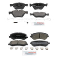 Set of 4 Bosch Quietcast Disc Brake Pads for Mercedes W211 E320 E350 AWD