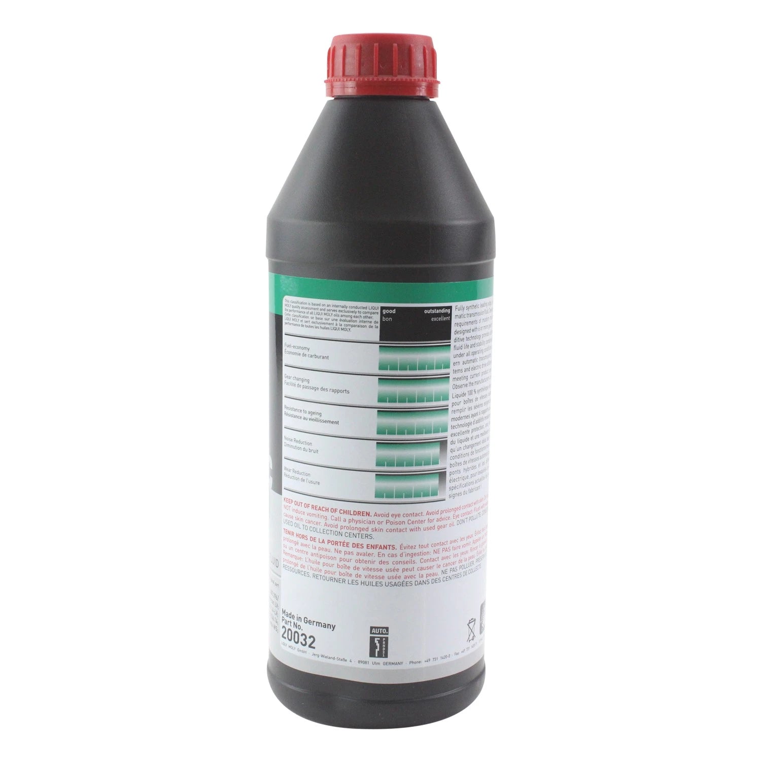Set of 11 Liqui Moly Top Tec ATF 1800 Automatic Transmission Fluid (1L)
