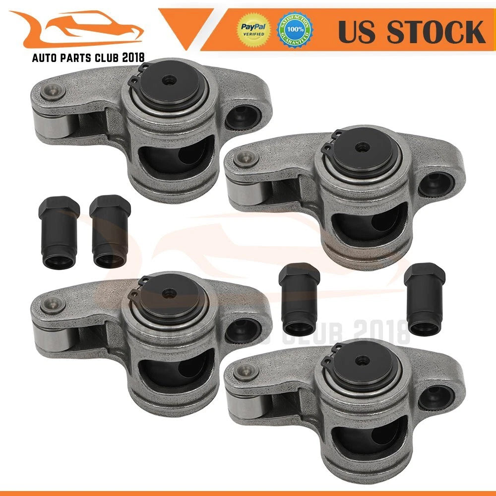 Set of 16 Stainless Steel Roller Rocker Arms for Chevy SBC 350