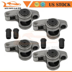 Set of 16 Stainless Steel Roller Rocker Arms for Chevy SBC 350