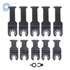 Set of 10 Oscillating Saw Blades for Japanese Multi Tool