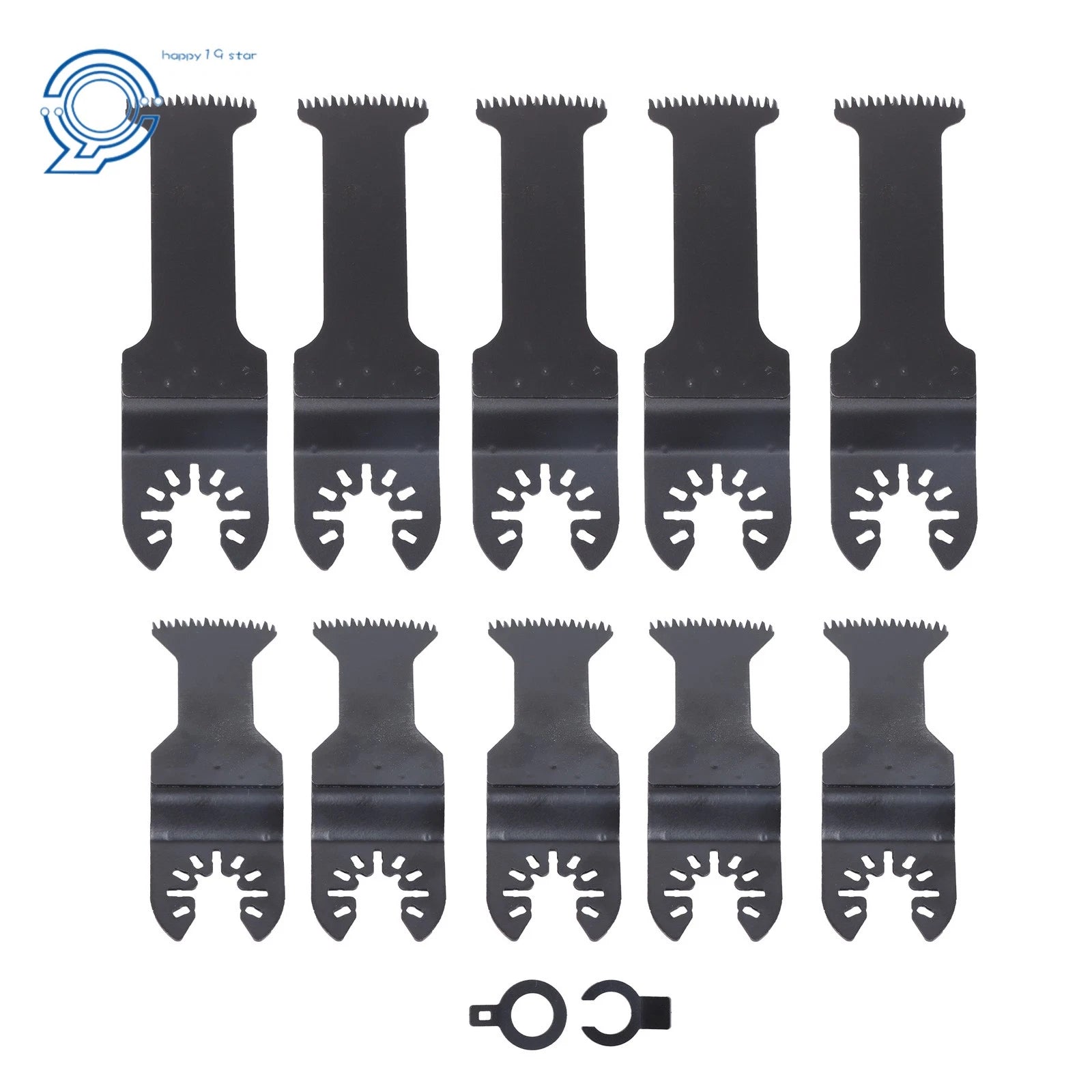 Set of 10 Oscillating Saw Blades for Japanese Multi Tool
