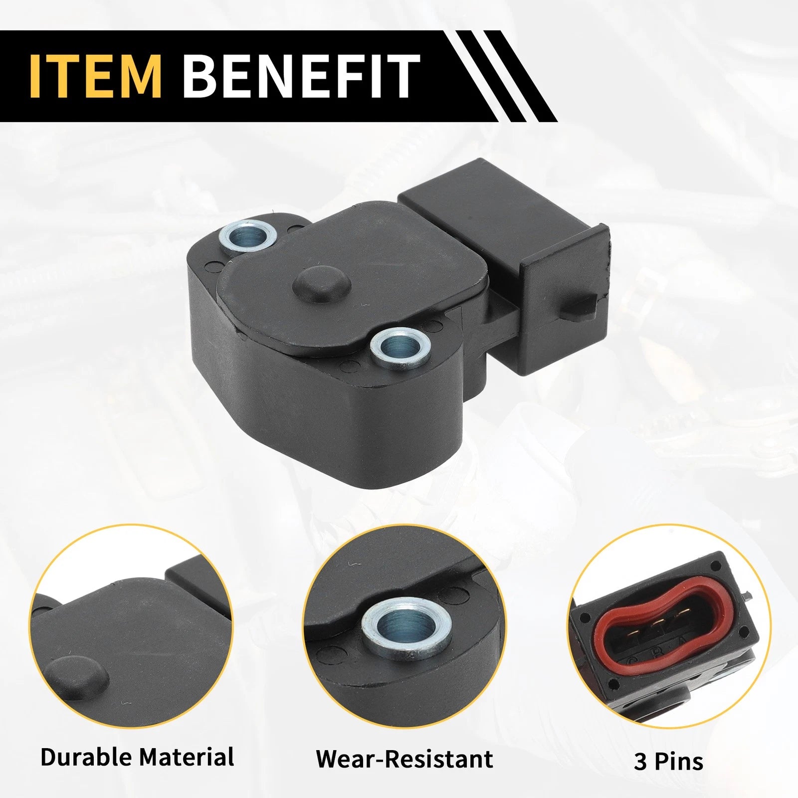 Throttle Position Sensor TPS for Ford Ranger (1993–1994) No.F07F9B989BA
