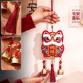 Spring Festival Pendant Cloth Horse Design Home Decoration