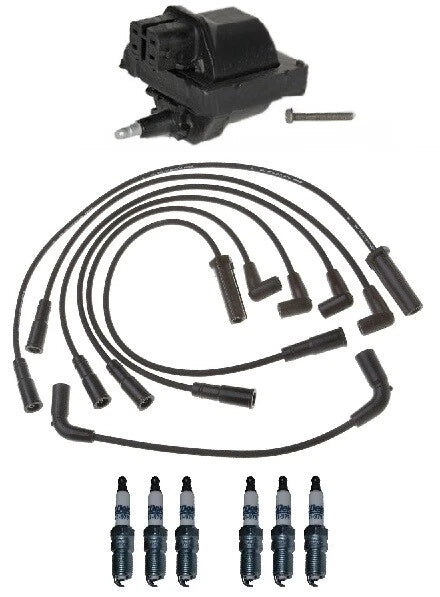Ignition Wires & Spark Plugs Kit for Chevrolet GMC Sonoma 4.3L V6 (1996–2004)