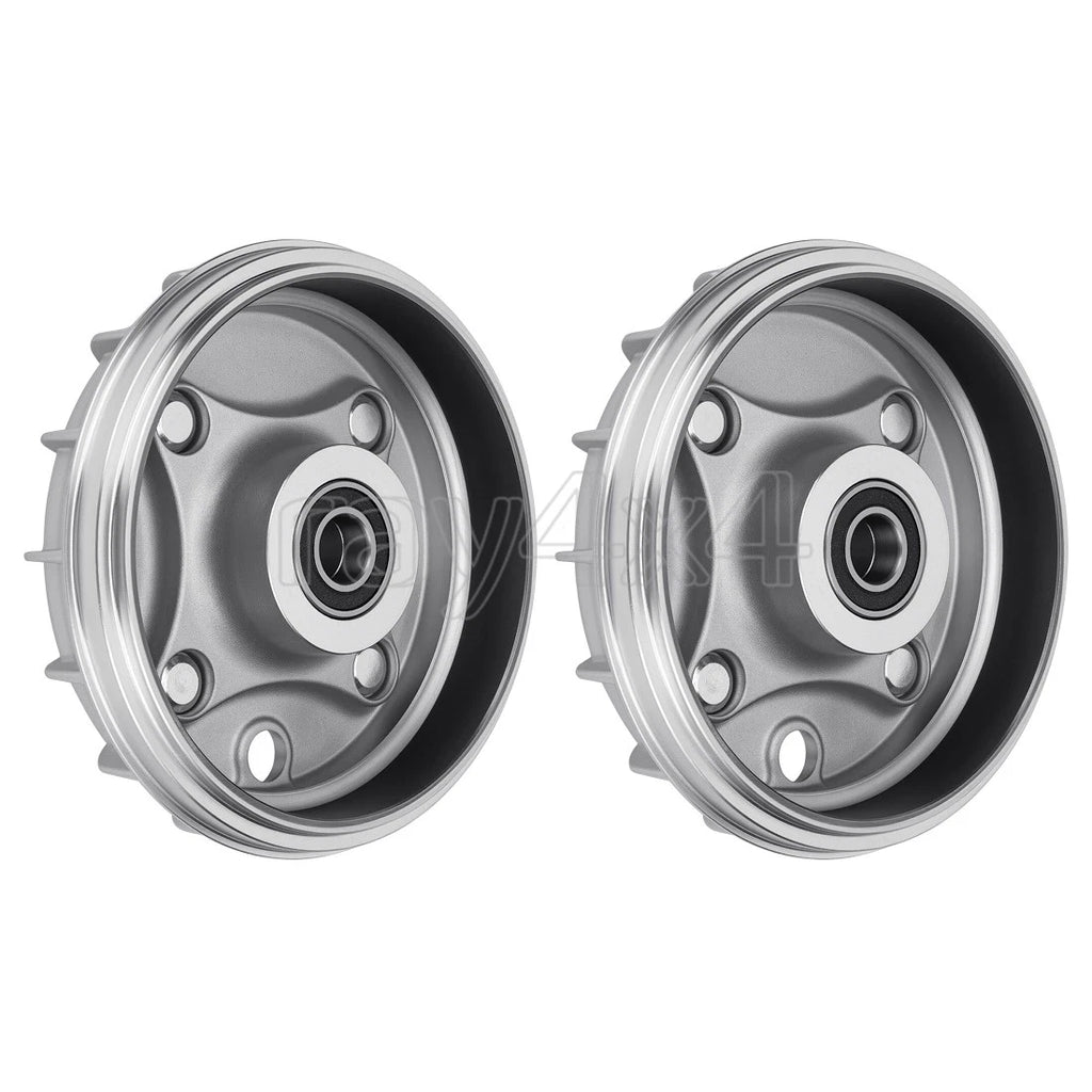 2Pcs Front Brake Drum for Honda TRX350TM 2x4 Rancher 350 (2000–2006) 44600-HN4-670