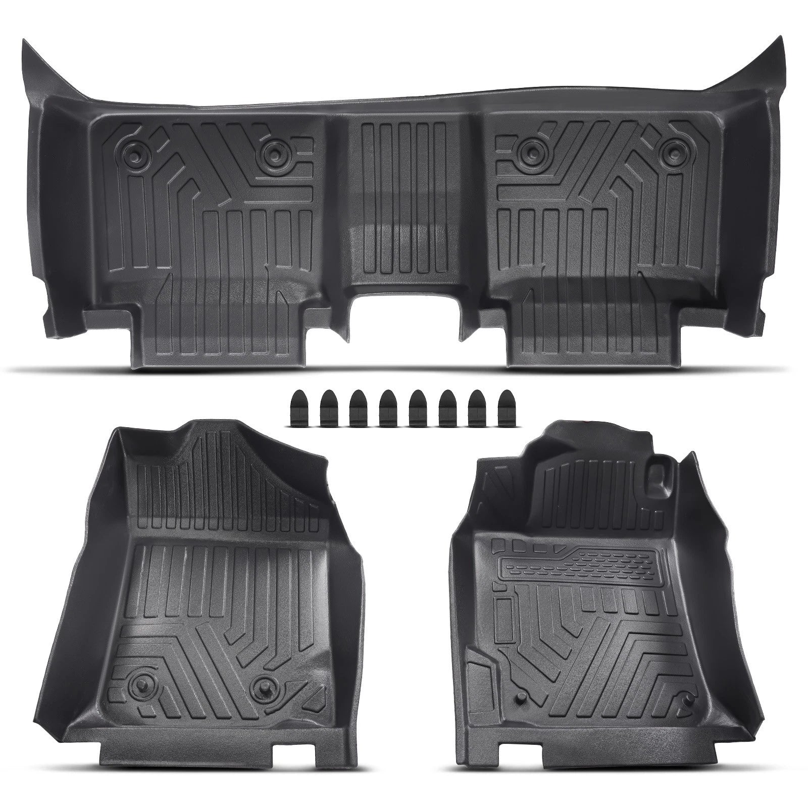 3D Molded TPE Rubber Floor Mat Liner for Toyota Camry (2007–2011)
