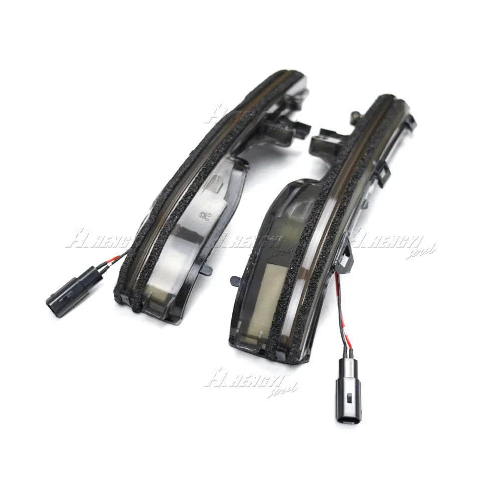 2x Smoked Sequential Side Mirror Signal Light for Lexus IS (2021–2025)