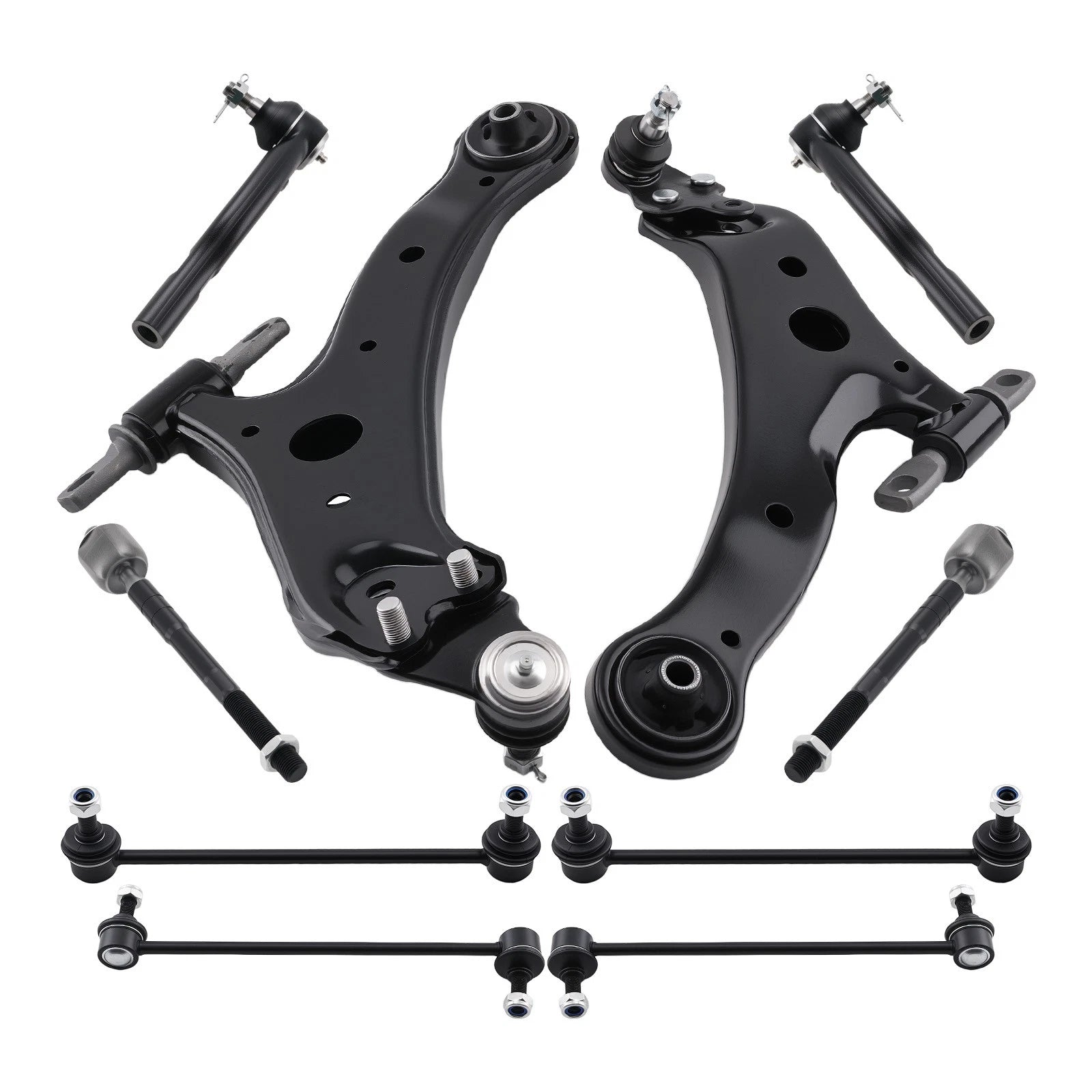 Front Lower Control Arm Tie Rod Sway Bar for Toyota Camry (2007–2011)