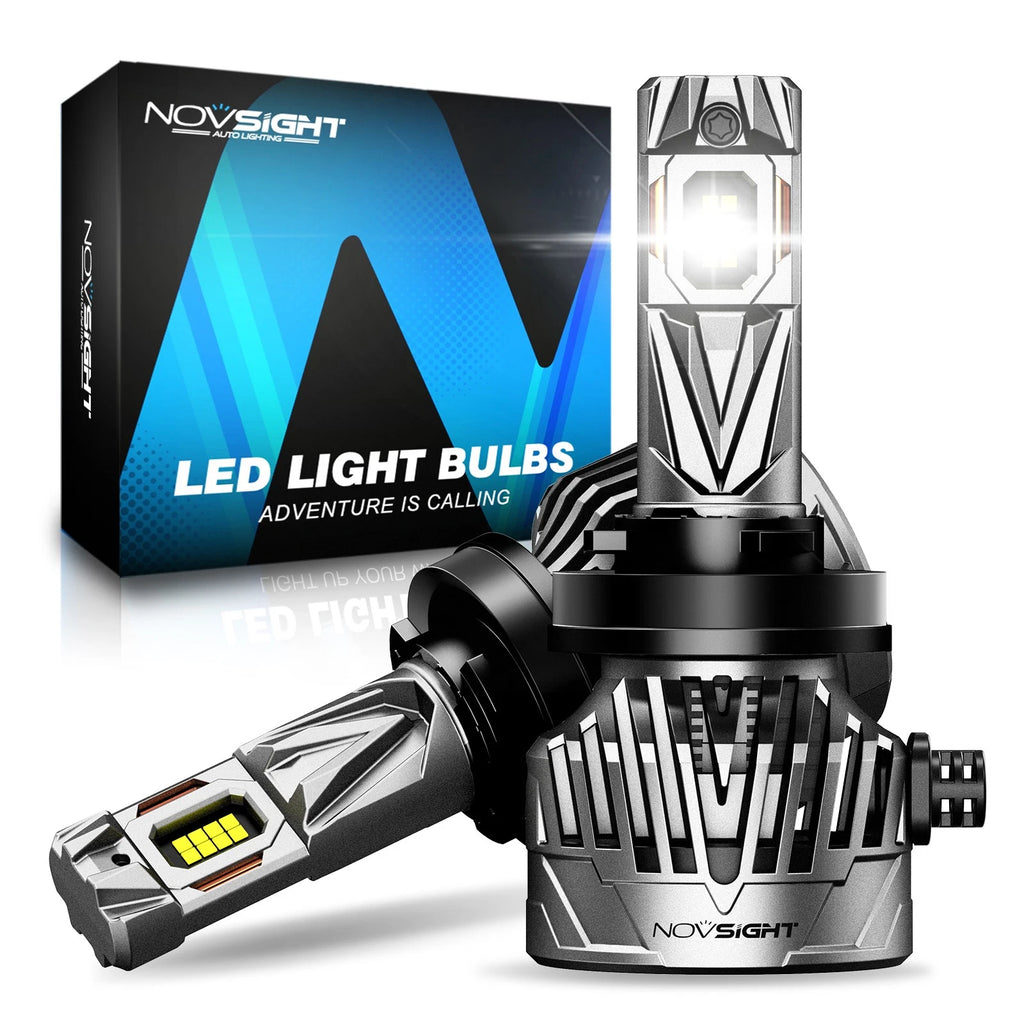 2X H8 H9 H11 LED Headlight Bulbs for High Low Beam (6500K, 30000LM)