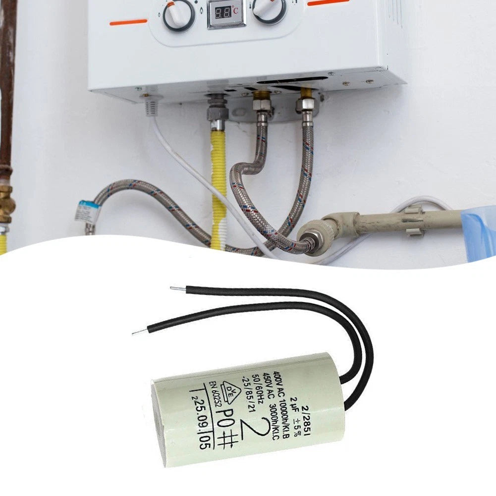 2uF Capacitor for Wall Mounted Boiler Circulation Pumps