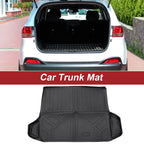 Cargo Liner Rear Trunk Mat for Chevy Equinox (2012–2017) Diamond Pattern