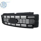 Textured Plastic Front Center Grille for Ford F250 XL/XLT (2023–2024)