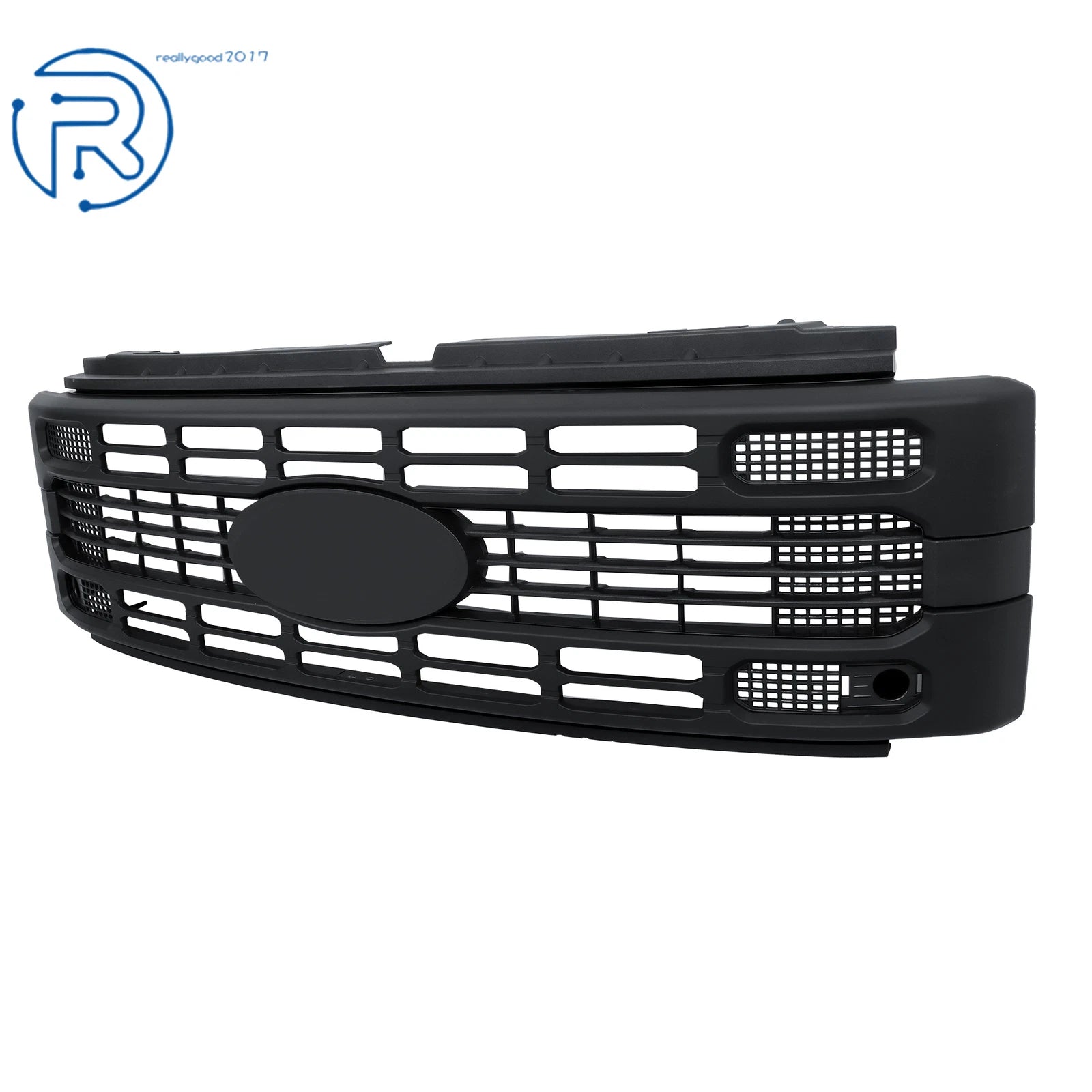 Textured Plastic Front Center Grille for Ford F250 XL/XLT (2023–2024)
