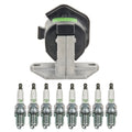 Bosch Ignition Coil & NGK 8 V-Power Spark Plug Kit for SL500 (1993–2002)