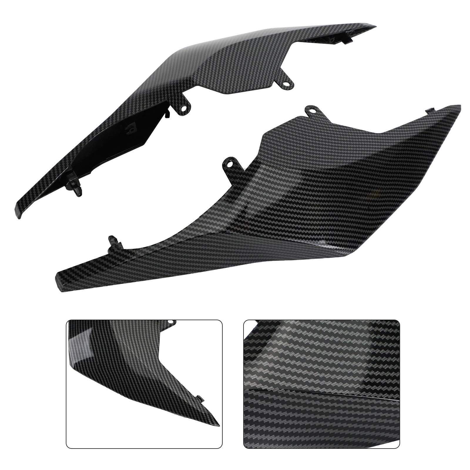 Rear Tail Side Seat Panel Fairing Cowl Cover for Honda CB650R/CBR650R (2019–2020)