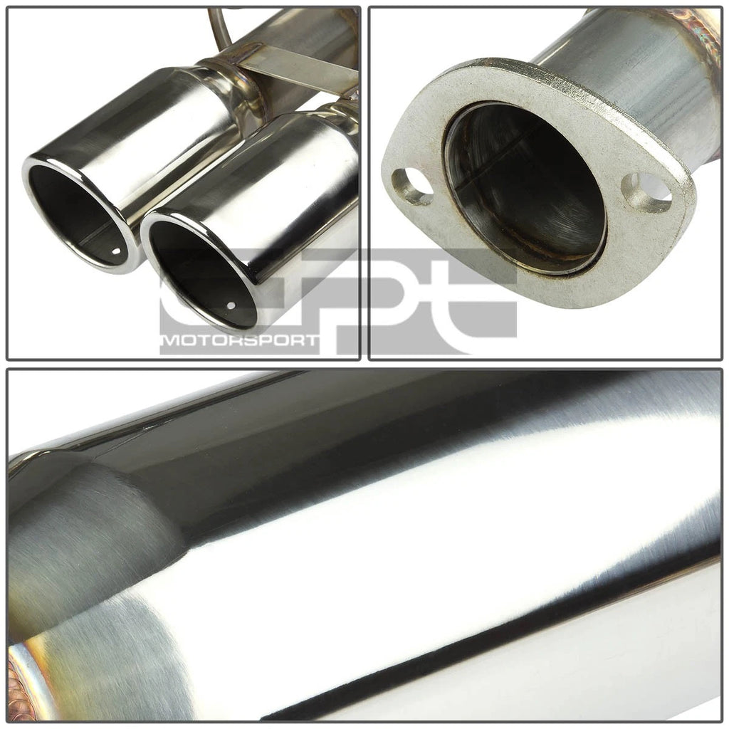 Cat-Back Exhaust System with Muffler Tip for Kia Spectra 2005–2009