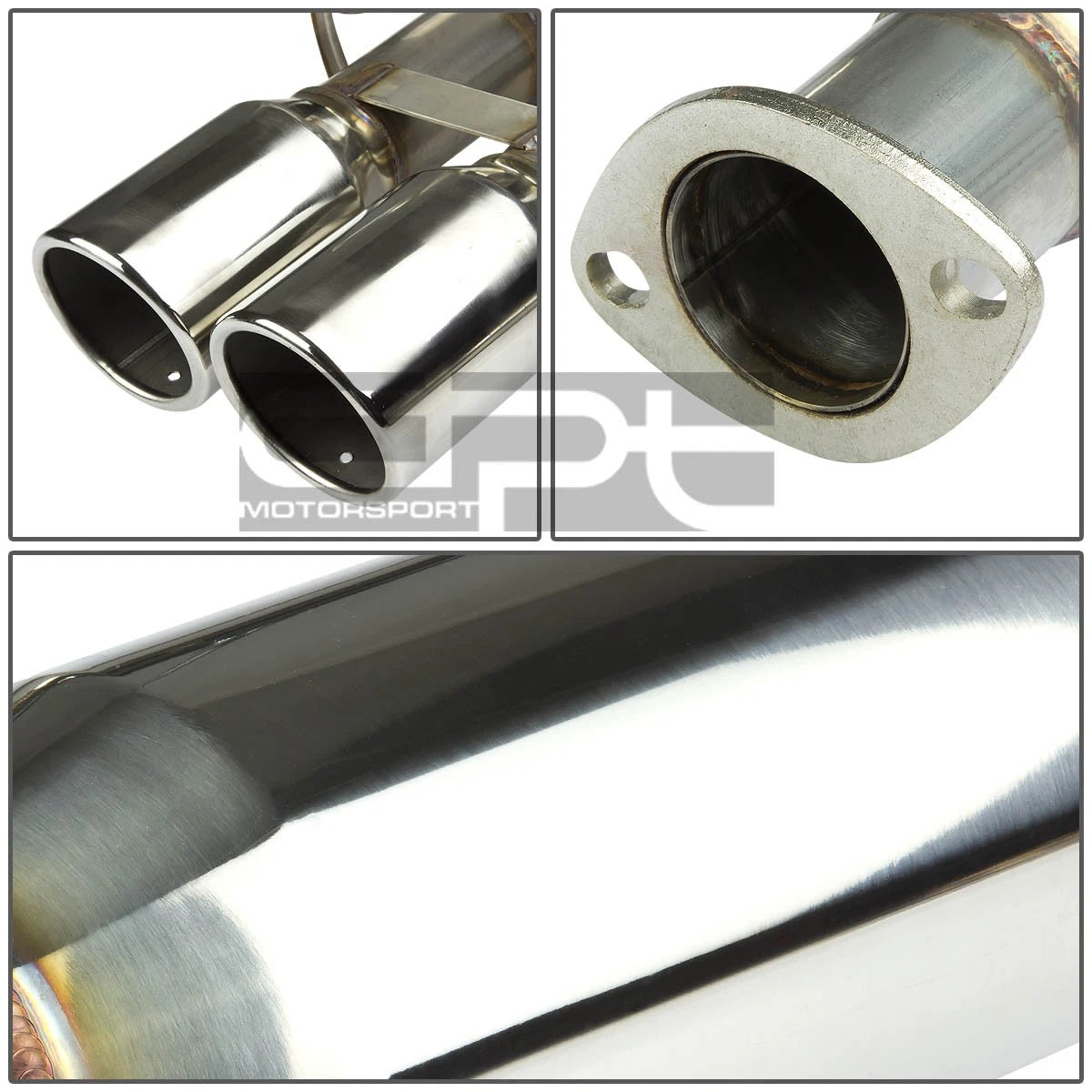 Cat-Back Exhaust System with Muffler Tip for Kia Spectra 2005–2009